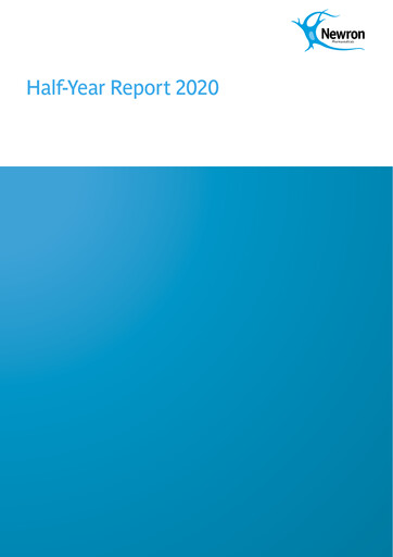 Thumbnail Newron Pharmaceuticals Half-year Report 2020-h1