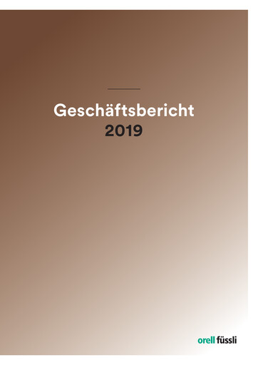 Thumbnail Orell Füssli AG Annual Report 2019
