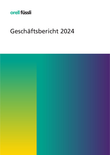 Thumbnail Orell Füssli AG Annual Report 2024