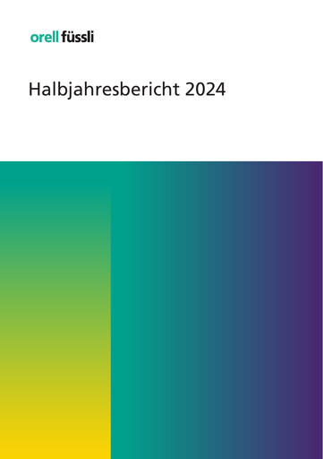 Thumbnail Orell Füssli AG Half-year Report 2024-h1