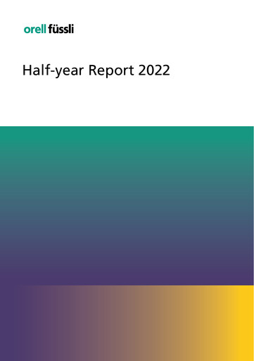 Thumbnail Orell Füssli AG Half-year Report 2022-h1