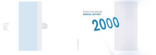 Thumbnail Kudelski SA Annual Report 2000
