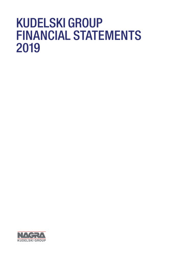 Thumbnail Kudelski SA Financial Statement 2019