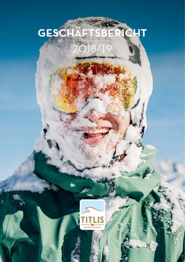 Vorschaubild Bergbahnen Engelberg-Trübsee-Titlis Jahresbericht 2018-2019