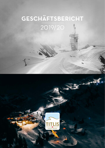 Vorschaubild Bergbahnen Engelberg-Trübsee-Titlis Jahresbericht 2019-2020