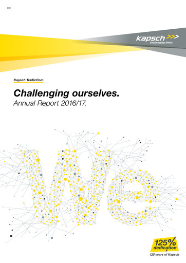 Thumbnail Kapsch TrafficCom Annual Report 2016-2017