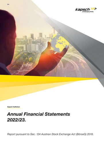 Thumbnail Kapsch TrafficCom Financial Statement 2022-2023