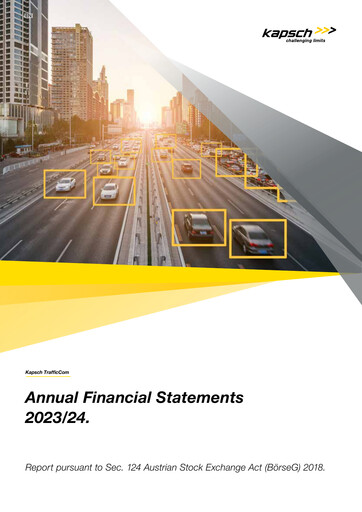 Thumbnail Kapsch TrafficCom Financial Statement 2023