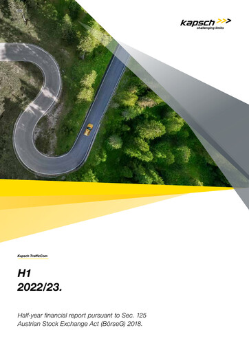 Thumbnail Kapsch TrafficCom Half-year Report 2022-h1