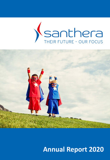 Miniature Santhera Pharmaceuticals Rapport annuel 2020