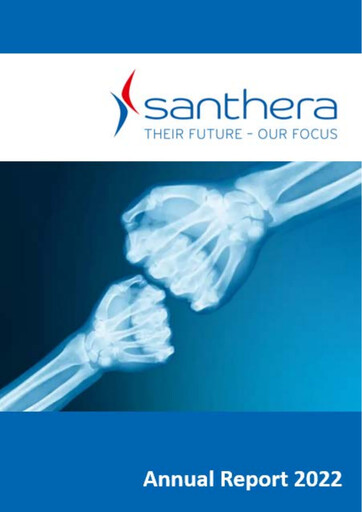 Miniature Santhera Pharmaceuticals Rapport annuel 2022