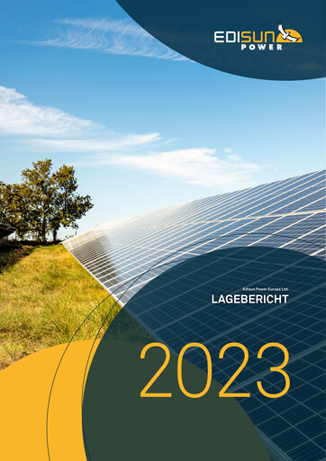 Thumbnail Edisun Power Europe Annual Report 2023