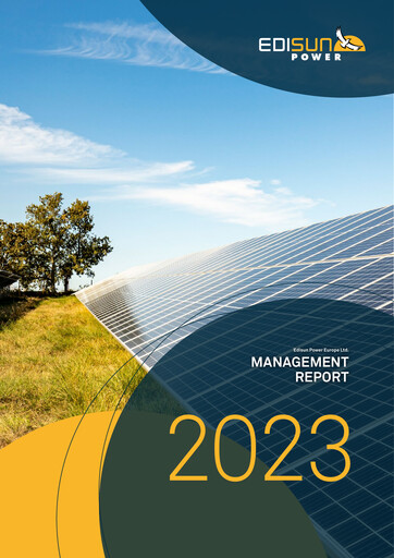 Thumbnail Edisun Power Europe Annual Report 2023