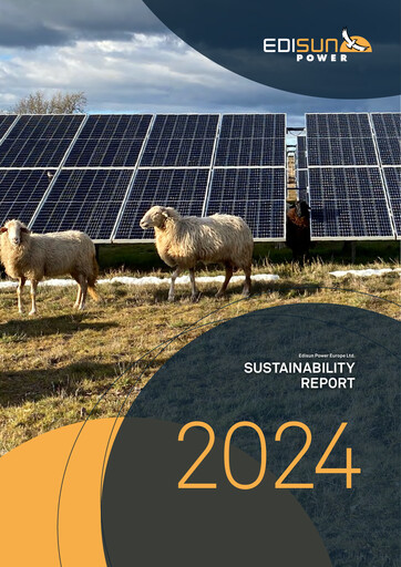 Thumbnail Edisun Power Europe Sustainability Report 2024