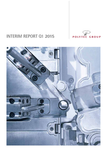Thumbnail Polytec Holding Quarterly Report 2015-q1