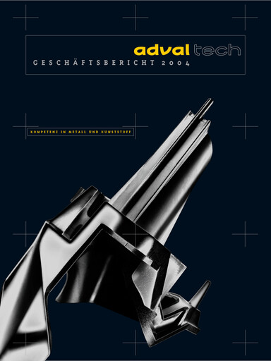Miniature Adval Tech Rapport annuel 2004