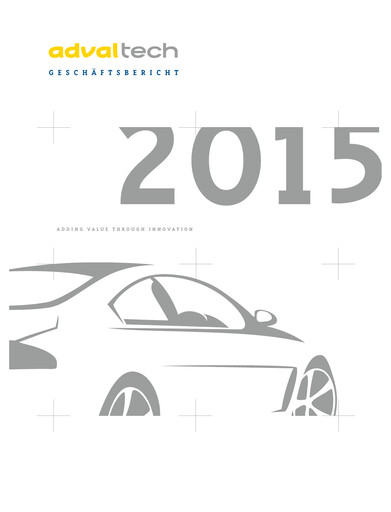 Miniature Adval Tech Rapport annuel 2015