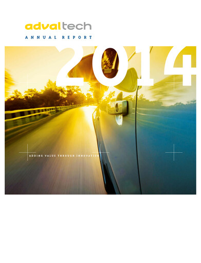 Thumbnail Adval Tech Annual Report 2014