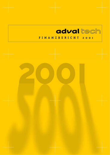 Thumbnail Adval Tech Financial Report 2001