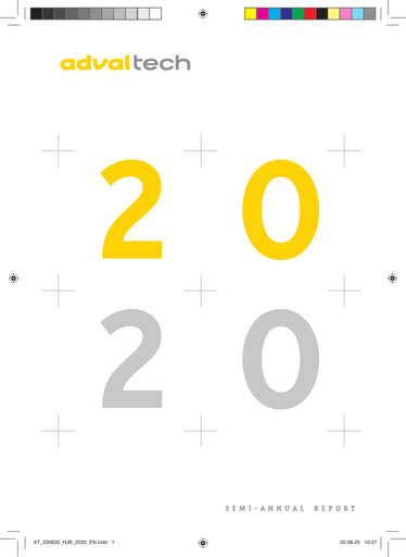 Miniature Adval Tech Rapport semestriel 2020-h1