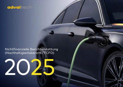 Vorschaubild Adval Tech Nachhaltigkeitsbericht 2025