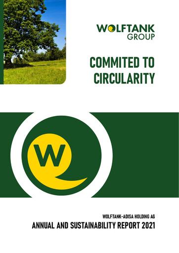 Thumbnail Wolftank-Adisa Holding Annual Report 2021