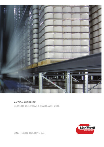 Thumbnail Linz Textil Half-year Report 2016-h1