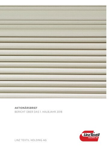 Thumbnail Linz Textil Half-year Report 2018-h1