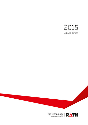Thumbnail RATH Aktiengesellschaft Annual Report 2015