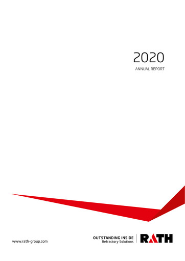 Thumbnail RATH Aktiengesellschaft Annual Report 2020