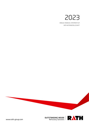 Thumbnail RATH Aktiengesellschaft Financial Statement 2023