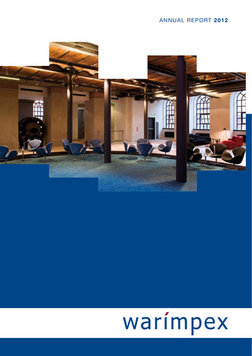 Thumbnail Warimpex Finanz- und Beteiligungs AG Annual Report 2012