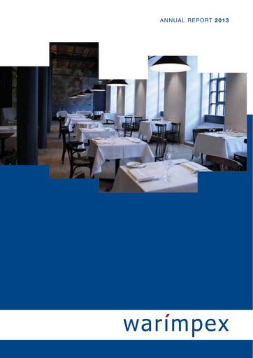 Thumbnail Warimpex Finanz- und Beteiligungs AG Annual Report 2013