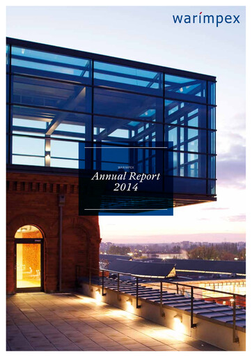 Thumbnail Warimpex Finanz- und Beteiligungs AG Annual Report 2014