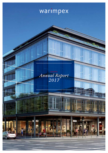 Thumbnail Warimpex Finanz- und Beteiligungs AG Annual Report 2017