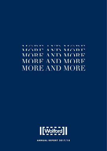 Thumbnail Wolford Annual Report 2017-2018