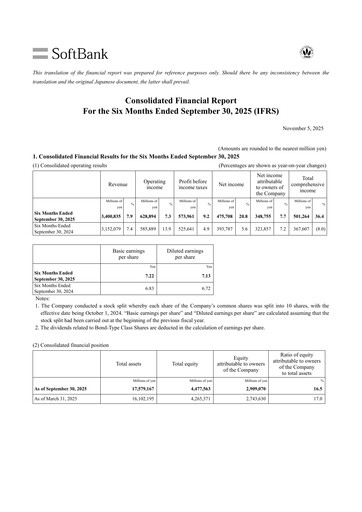 Thumbnail SoftBank Corp. Half-year Report 2025-h1
