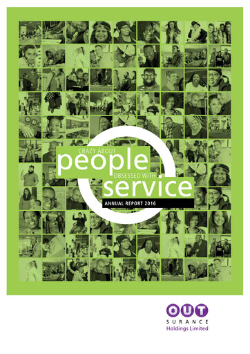 Thumbnail OUTsurance Group Annual Report 2016