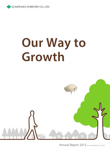 Thumbnail Sumitomo Forestry Annual Report 2013