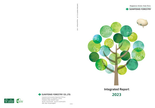 Thumbnail Sumitomo Forestry Annual Report 2023