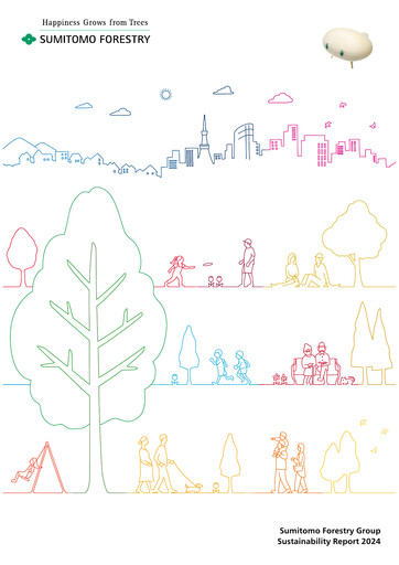 Thumbnail Sumitomo Forestry Sustainability Report 2024