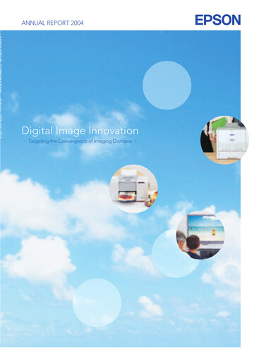 Thumbnail Seiko Epson Corporation Annual Report 2004