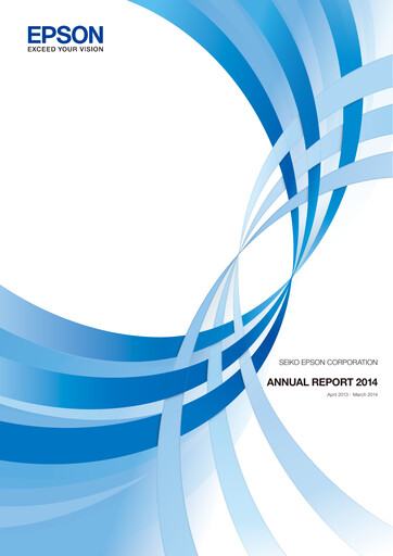 Thumbnail Seiko Epson Corporation Annual Report 2014