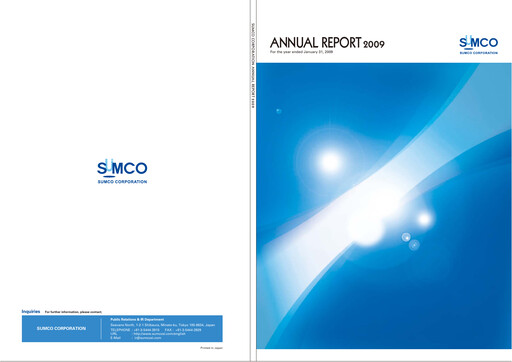 Thumbnail Sumco Corporation Annual Report 2009