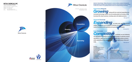 Thumbnail Mitsui Chemicals Annual Report 2009