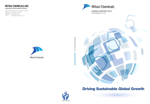 Thumbnail Mitsui Chemicals Annual Report 2013