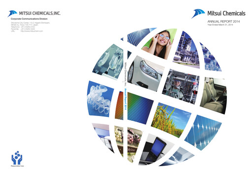 Thumbnail Mitsui Chemicals Annual Report 2014