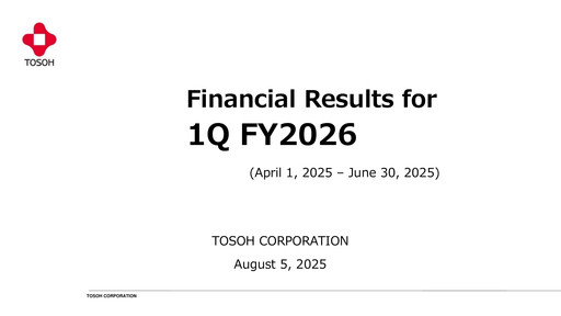 Thumbnail Tosoh Corporation Quarterly Report 2026-q1