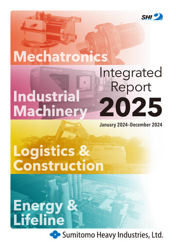 Thumbnail Sumitomo Heavy Industries Integrated Report 2025