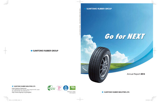 Thumbnail Sumitomo Rubber Industries Annual Report 2014